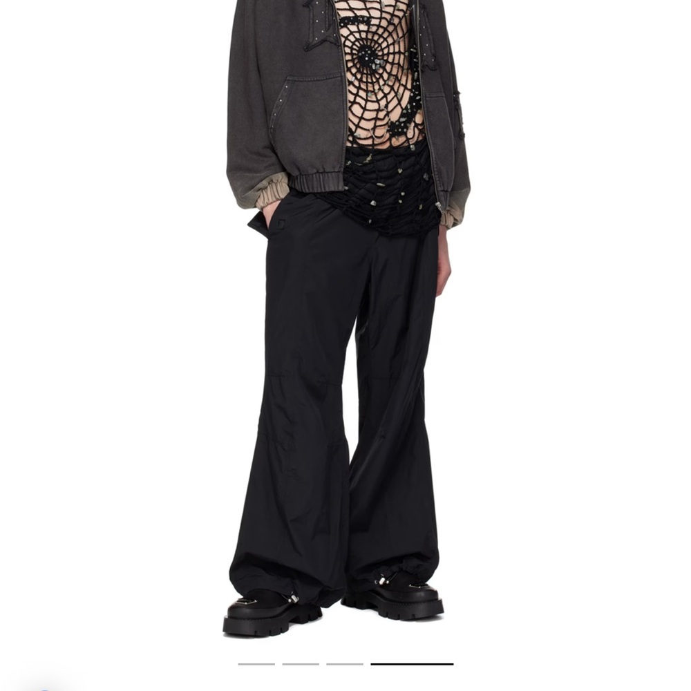 MISBHV Black Relaxed Trousers